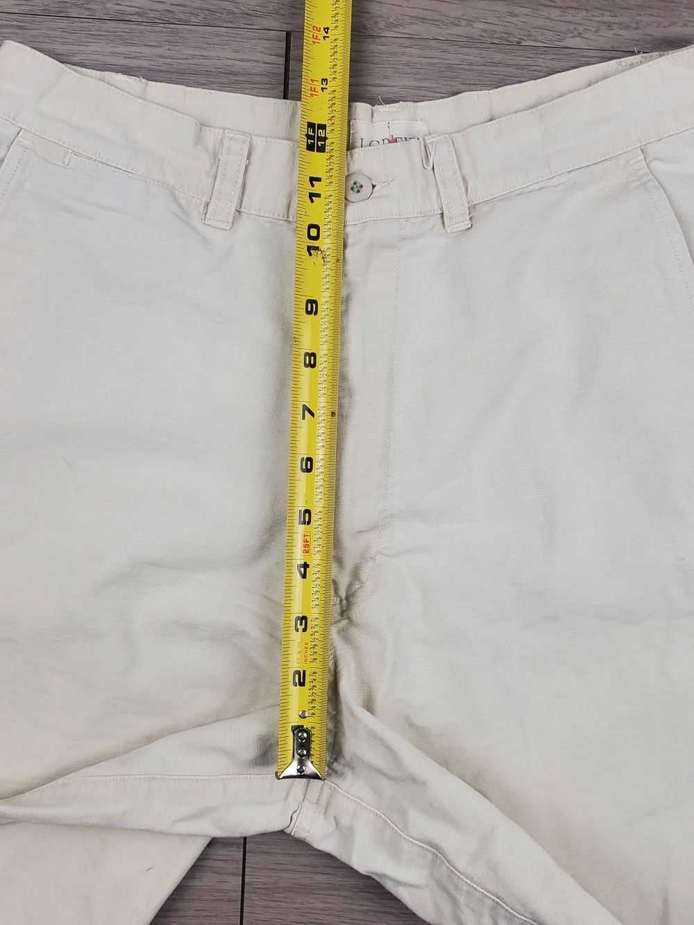 J.Crew Oarsman Shorts Mens 30 Cream 100% Cotton Chino Preppy